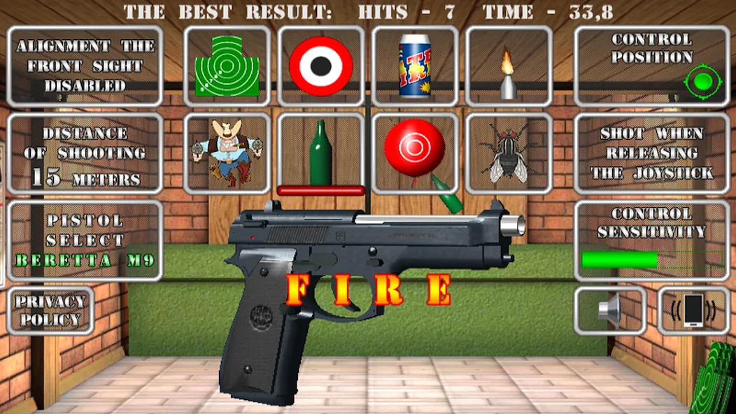 Скачать Pistol shooting. Desert Eagle — Безлимитные патроны и точная стрельба — скриншот 1