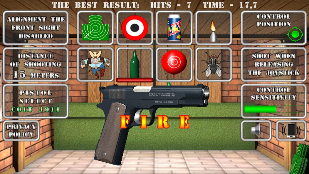 Скачать Pistol shooting. Desert Eagle — Безлимитные патроны и точная стрельба — скриншот 2