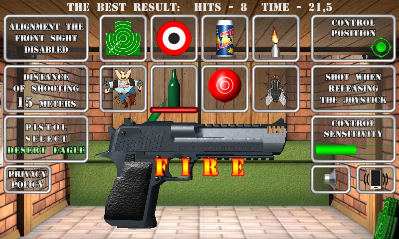 Скачать Pistol shooting. Desert Eagle — Безлимитные патроны и точная стрельба — скриншот 5