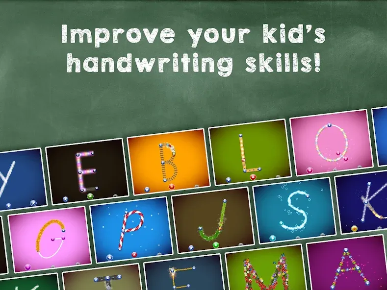 Скачать взлом Kids Learn : ABC Alphabet Game на Андроид — Все буквы и задания открыты — скриншот 1