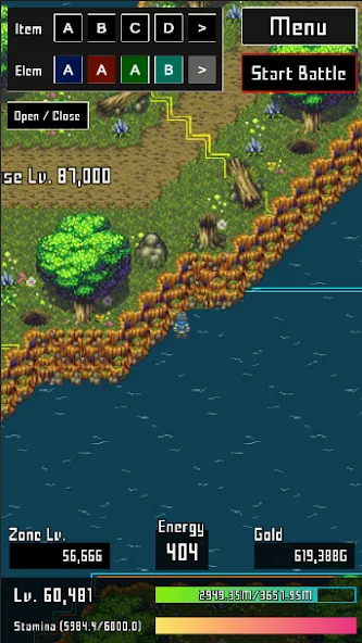 Скачать InfinityRPG MOD APK — Безлимитные ресурсы и усиленные персонажи — скриншот 3
