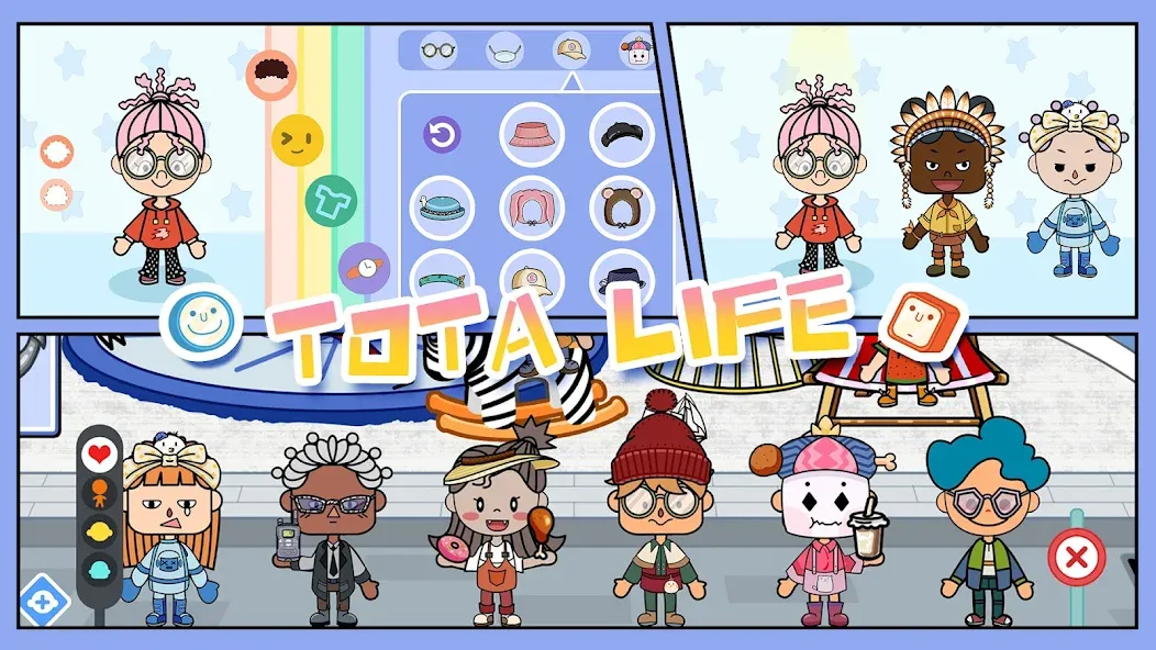 Взлом Tota Life: Parent-kid Suite — Безлимитные деньги и все открыто — скриншот 5 Взлом Tota Life: Parent-kid Suite — Безлимитные деньги и все открыто — скриншот 5
