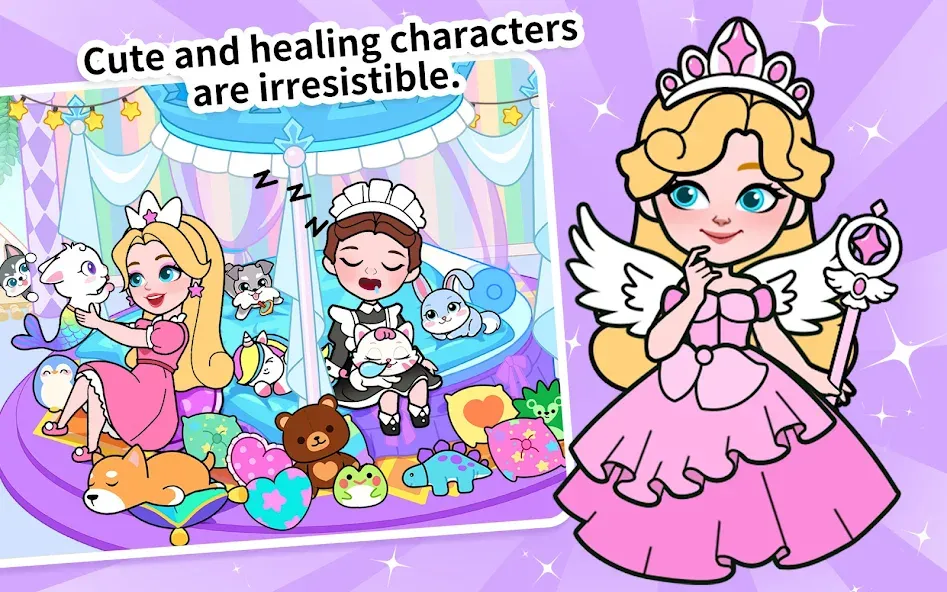 Скачать Paper Princess's Dream Castle на телефон — Безлимитные монеты и все наряды — скриншот 1