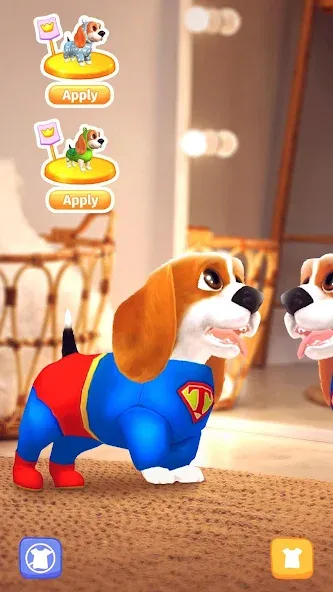 Взлом Tamadog - Puppy Pet Dog Games — Безлимитные монеты и все питомцы — скриншот 2