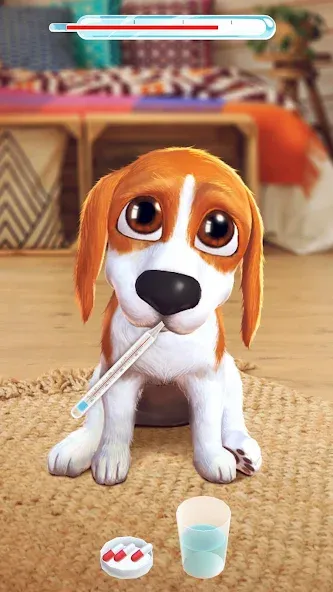 Взлом Tamadog - Puppy Pet Dog Games — Безлимитные монеты и все питомцы — скриншот 4
