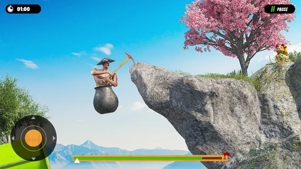 Hammer Climber Man: Pot Man 3D MOD — Безлимитные деньги и всё открыто на Андроид — скриншот 1 Hammer Climber Man: Pot Man 3D MOD — Безлимитные деньги и всё открыто на Андроид — скриншот 1