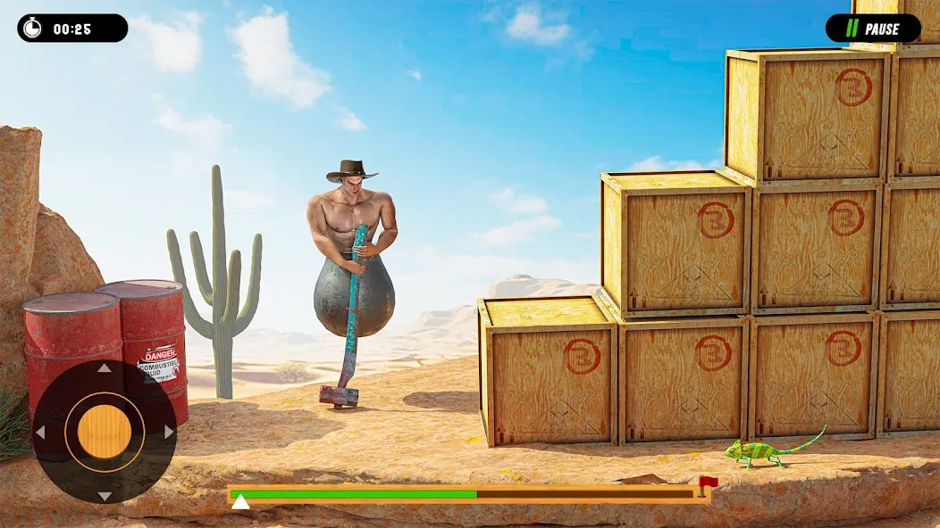 Hammer Climber Man: Pot Man 3D MOD — Безлимитные деньги и всё открыто на Андроид — скриншот 2 Hammer Climber Man: Pot Man 3D MOD — Безлимитные деньги и всё открыто на Андроид — скриншот 2