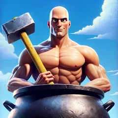 Hammer Climber Man: Pot Man 3D MOD — Безлимитные деньги и всё открыто на Андроид
