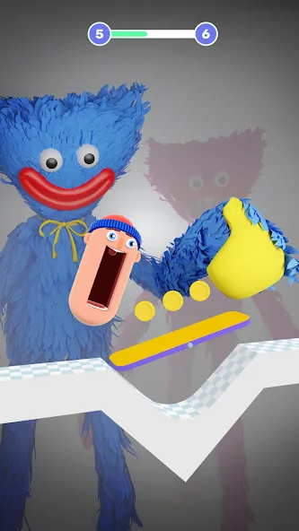 Hopping Heads: Scream & Shout — Мод: Безлимитные деньги и все скины — скриншот 2