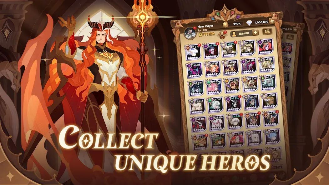 AFK Arena MOD APK на Android — Безлимитные алмазы и ресурсы — скриншот 2