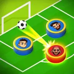 Скачать взлом Super Soccer 3v3 (Online] на Андроид — Безлимитные монеты и онлайн-матчи