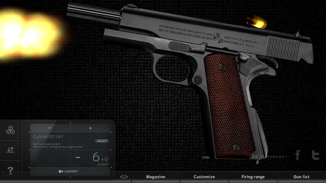 Magnum3.0 Gun Custom Simulator (Мод Без рекламы и полный доступ) — скриншот 1 Magnum3.0 Gun Custom Simulator (Мод Без рекламы и полный доступ) — скриншот 1