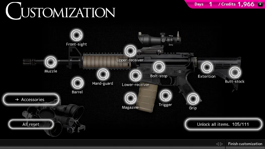 Magnum3.0 Gun Custom Simulator (Мод Без рекламы и полный доступ) — скриншот 3 Magnum3.0 Gun Custom Simulator (Мод Без рекламы и полный доступ) — скриншот 3