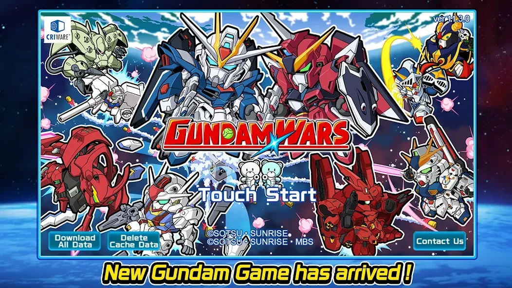 Взломанная LINE: Gundam Wars на Андроид — Безлимитные ресурсы и мощные юниты — скриншот 1