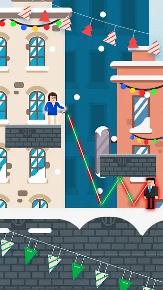 Mr Bullet - Spy Puzzles — Безлимитные монеты и патроны — скриншот 1 Mr Bullet - Spy Puzzles — Безлимитные монеты и патроны — скриншот 1