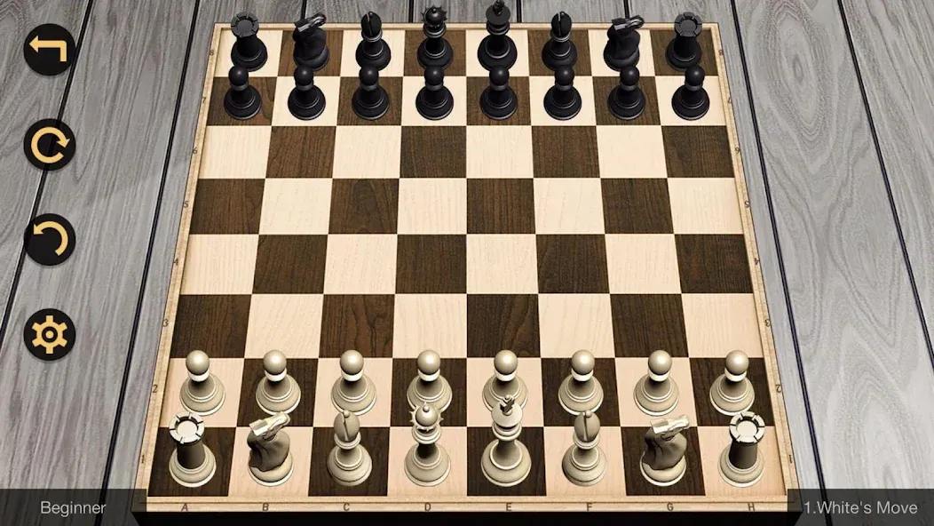 Chess (Мод Умный противник и подсказки ходов) — скриншот 1