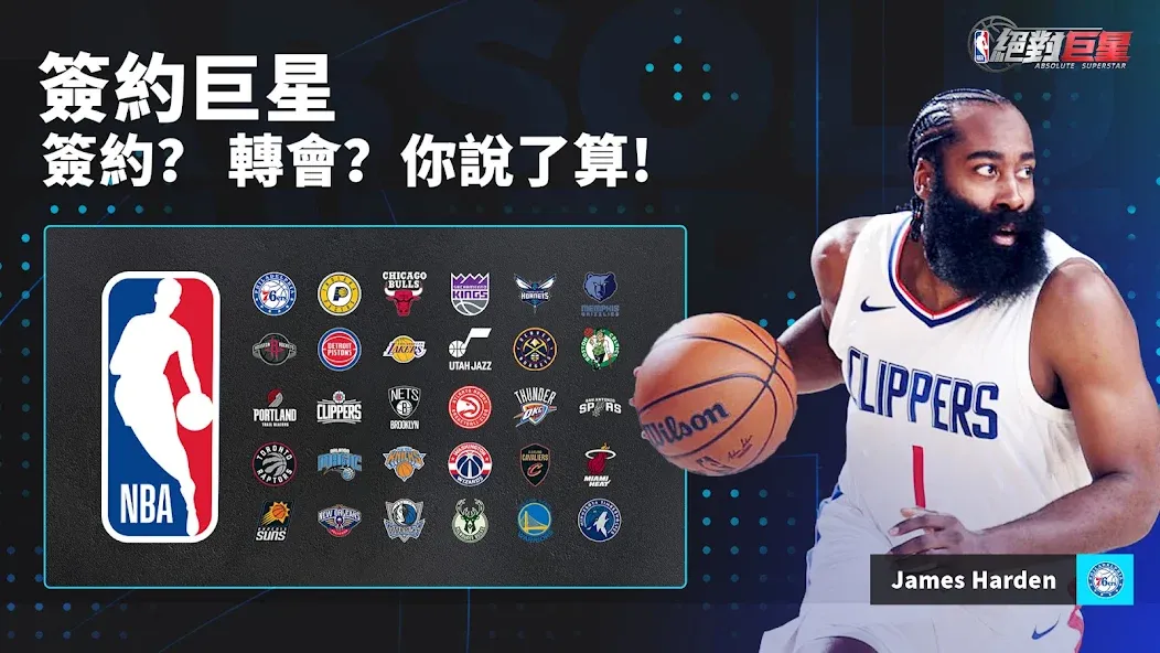 Скачать NBA絕對巨星 — Безлимитные деньги и алмазы — скриншот 2