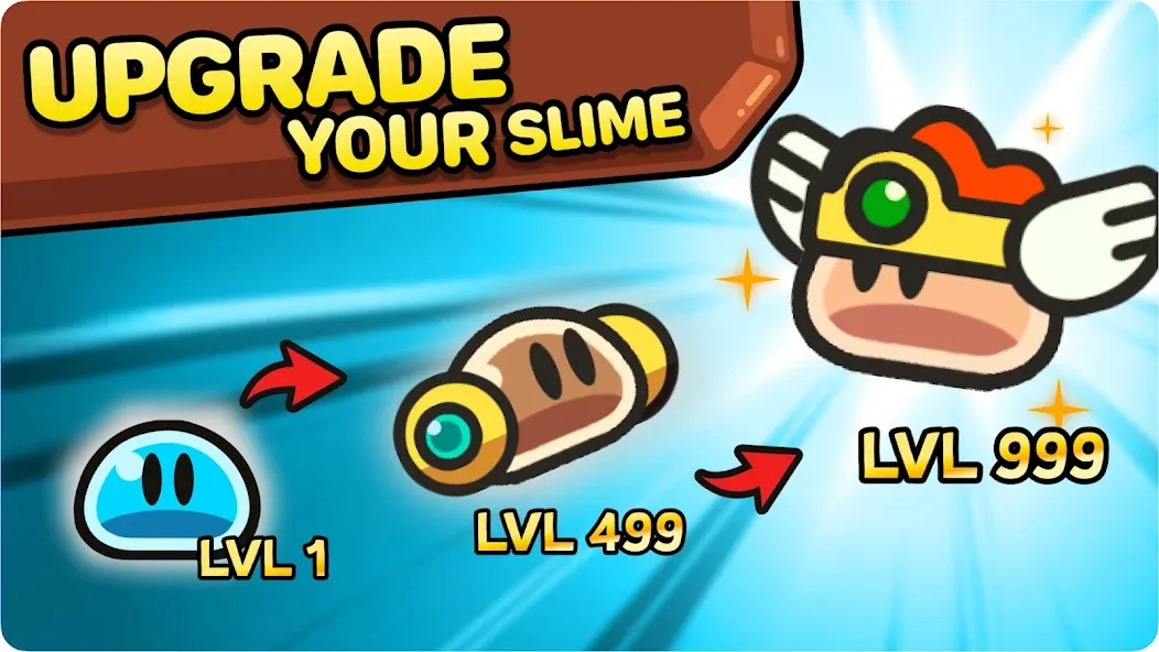 Скачать Legend of Slime: Idle RPG War MOD APK — Безлимитные монеты и алмазы — скриншот 4