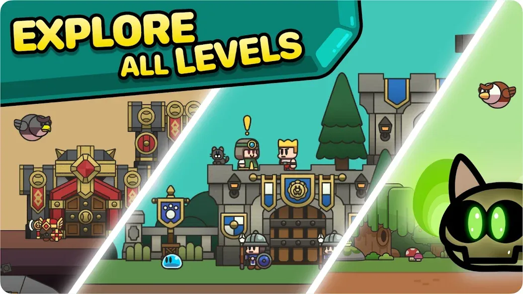 Скачать Legend of Slime: Idle RPG War MOD APK — Безлимитные монеты и алмазы — скриншот 5