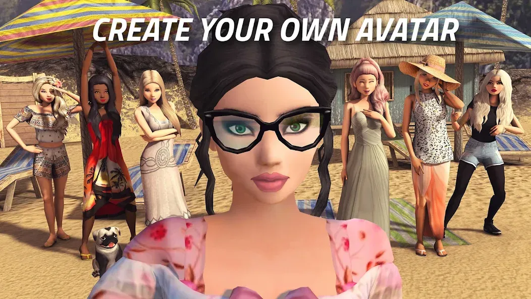 Avakin Life - 3D Virtual World — Безлимитные монеты и премиум-объекты — скриншот 1