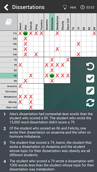 Logic Puzzles Daily - Solve Lo Mod APK Без рекламы и все подсказки бесплатны — Скачать на Андроид — скриншот 1