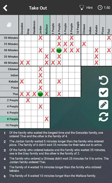 Logic Puzzles Daily - Solve Lo Mod APK Без рекламы и все подсказки бесплатны — Скачать на Андроид — скриншот 5
