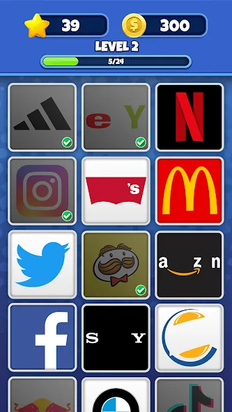 Взлом Logo Quiz - World Trivia Game — Все ответы и уровни открыты — скриншот 3