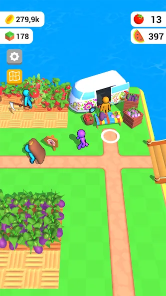 Скачать Farm Land - Farming life game MOD APK — Безлимитные монеты и ресурсы — скриншот 2