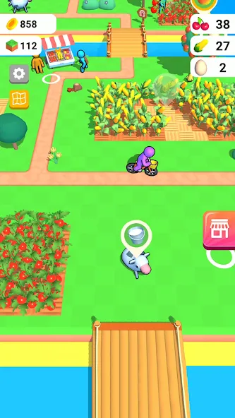 Скачать Farm Land - Farming life game MOD APK — Безлимитные монеты и ресурсы — скриншот 4