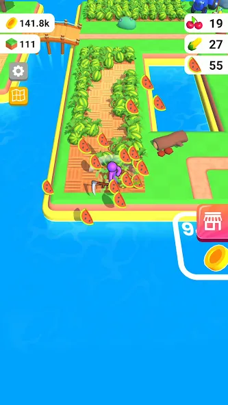 Скачать Farm Land - Farming life game MOD APK — Безлимитные монеты и ресурсы — скриншот 5