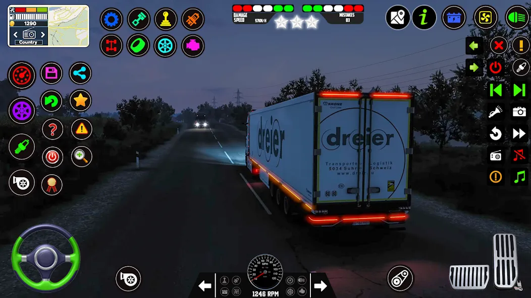 City Truck Simulator 2023 MOD — Безлимитные деньги и топливо на Андроид — скриншот 3