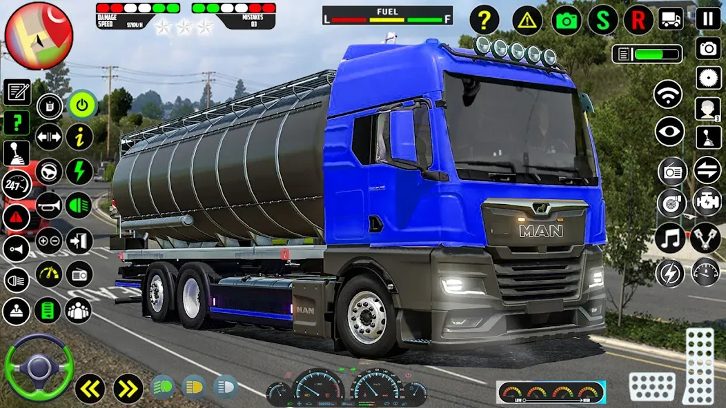 City Truck Simulator 2023 MOD — Безлимитные деньги и топливо на Андроид — скриншот 4
