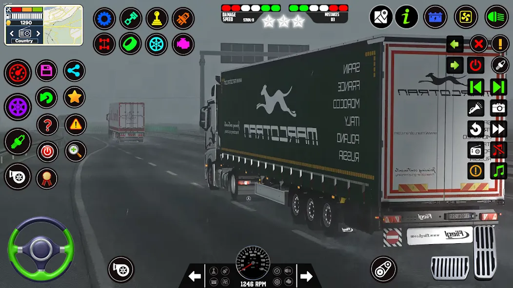 City Truck Simulator 2023 MOD — Безлимитные деньги и топливо на Андроид — скриншот 5