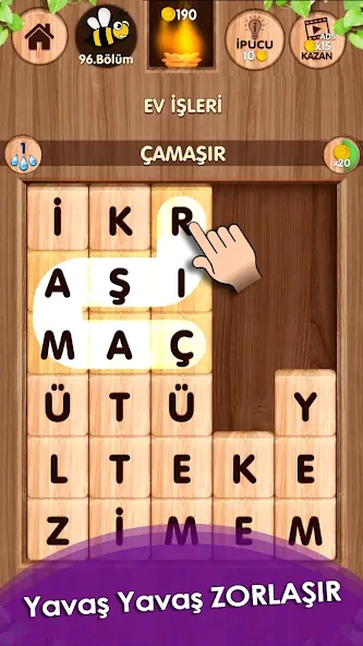 Скачать Düşen! Kelime Oyunu на телефон — Безлимитные подсказки и жизни — скриншот 4