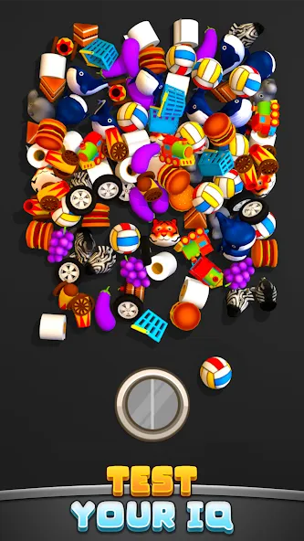 Взломанная Match 3D -Matching Puzzle Game на Андроид — Безлимитные подсказки и монеты — скриншот 1