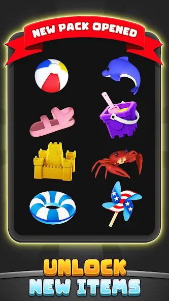 Взломанная Match 3D -Matching Puzzle Game на Андроид — Безлимитные подсказки и монеты — скриншот 5