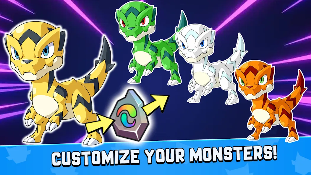 Скачать Monster Masters — Модификация Безлимитные деньги и редкие монстры — скриншот 5
