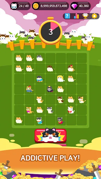Battle Cat Hero Mod APK Безлимитные монеты и усиленный урон — Скачать на Андроид — скриншот 4 Battle Cat Hero Mod APK Безлимитные монеты и усиленный урон — Скачать на Андроид — скриншот 4