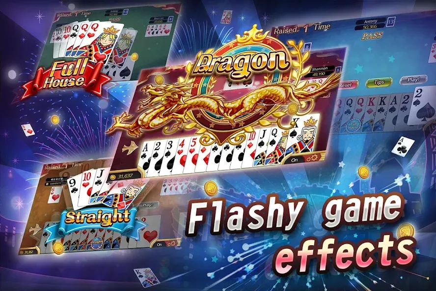 Скачать Fun Big 2 Taiwan: Card Craze на телефон — Безлимитные монеты и бонусы — скриншот 2