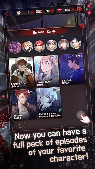Скачать Dangerous Fellows:Otome Dating — Безлимитные билеты и открыты все истории — скриншот 2 Скачать Dangerous Fellows:Otome Dating — Безлимитные билеты и открыты все истории — скриншот 2