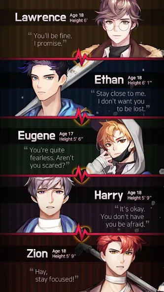 Скачать Dangerous Fellows:Otome Dating — Безлимитные билеты и открыты все истории — скриншот 3 Скачать Dangerous Fellows:Otome Dating — Безлимитные билеты и открыты все истории — скриншот 3