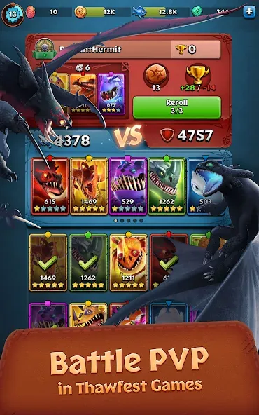Скачать Dragons: Titan Uprising MOD APK — Безлимитные деньги и усиленные драконы — скриншот 3 Скачать Dragons: Titan Uprising MOD APK — Безлимитные деньги и усиленные драконы — скриншот 3