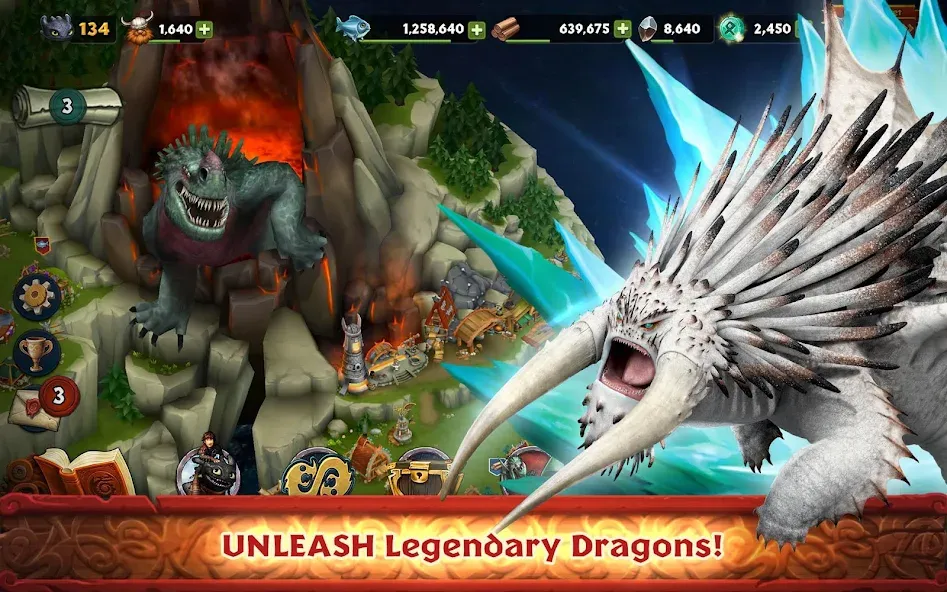 Скачать Dragons: Rise of Berk на Андроид — Безлимитные ресурсы и быстрый прогресс — скриншот 5