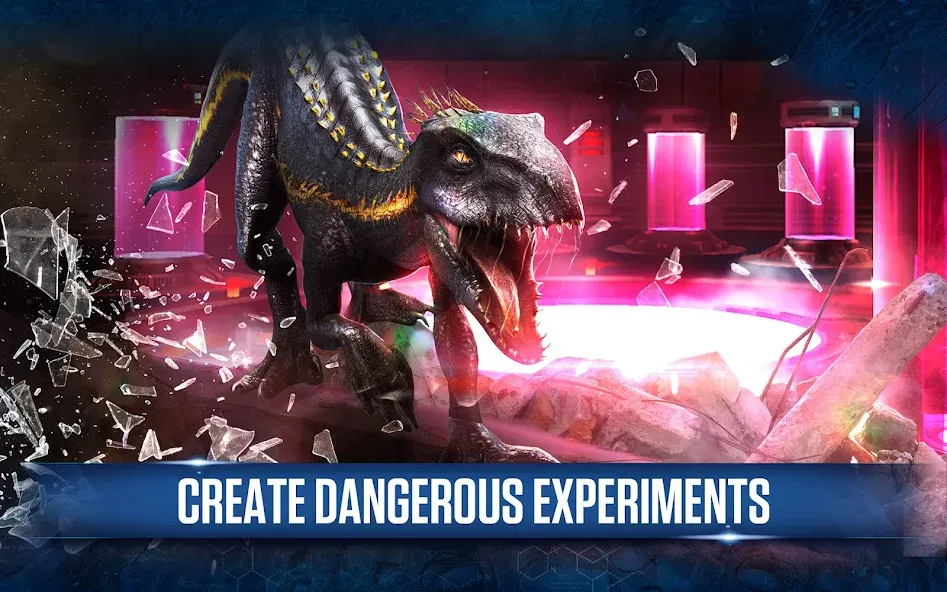 Jurassic World™: The Game Mod APK Безлимитные деньги и динозавры — Скачать на Андроид — скриншот 5