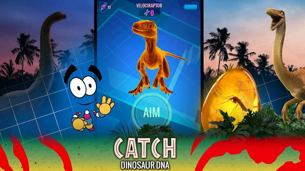 Jurassic World Alive — Взломанная версия (Безлимитные ресурсы и открыты все динозавры) — скриншот 3