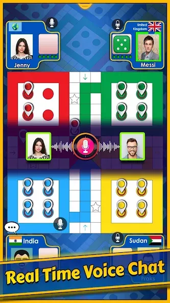 Ludo King™ — Взломанная версия (Без рекламы и всё открыто) — скриншот 1 Ludo King™ — Взломанная версия (Без рекламы и всё открыто) — скриншот 1