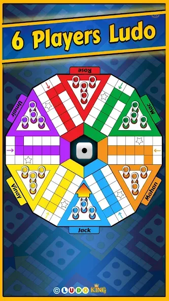 Ludo King™ — Взломанная версия (Без рекламы и всё открыто) — скриншот 3 Ludo King™ — Взломанная версия (Без рекламы и всё открыто) — скриншот 3