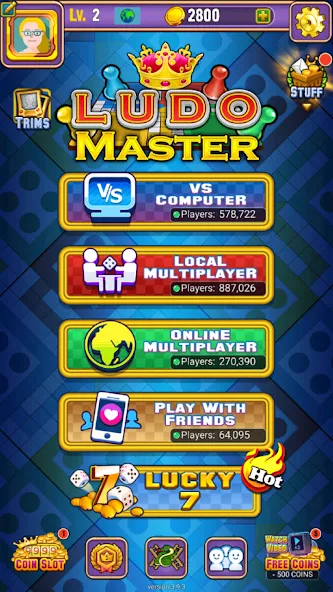 Скачать Ludo Master™ - Ludo Board Game на Андроид — Безлимитные монеты и всё открыто — скриншот 4