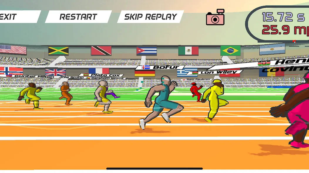 Speed Stars: Running Game на Андроид — Безлимитные деньги и ускоренный бег — скриншот 1