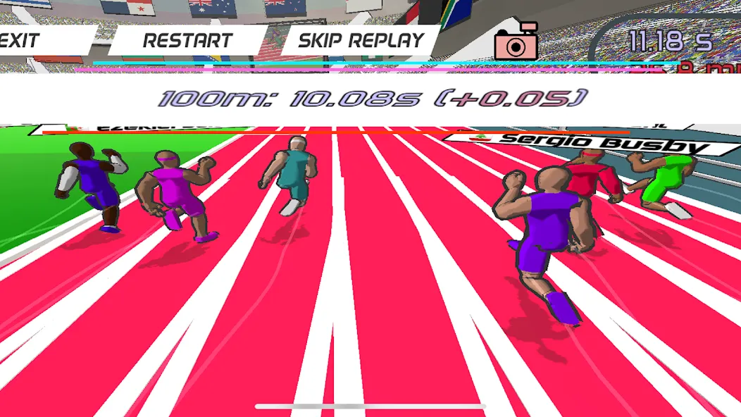 Speed Stars: Running Game на Андроид — Безлимитные деньги и ускоренный бег — скриншот 2